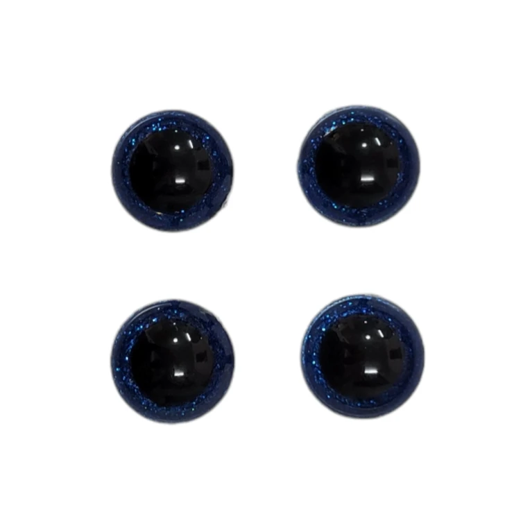 ملزومات عروسک سازی مدل چشم اکلیلی واشر دار کد Abi1704 بسته 4 عددی 