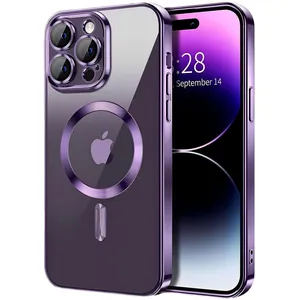 کاور مسیر مدل Color Mg-safe Lens Protector مناسب برای گوشی موبایل اپل iPhone 16 Pro Max