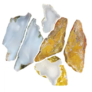 سنگ راف عقیق مدل duu346 مجموعه 6 عددی