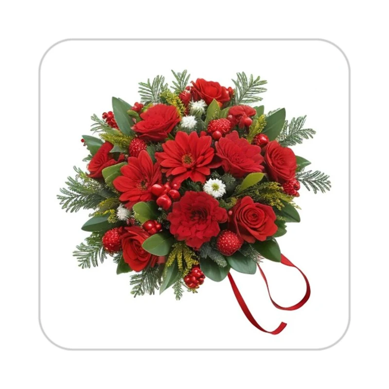 زیر لیوانی کاکتی طرح گل مدل mp17826