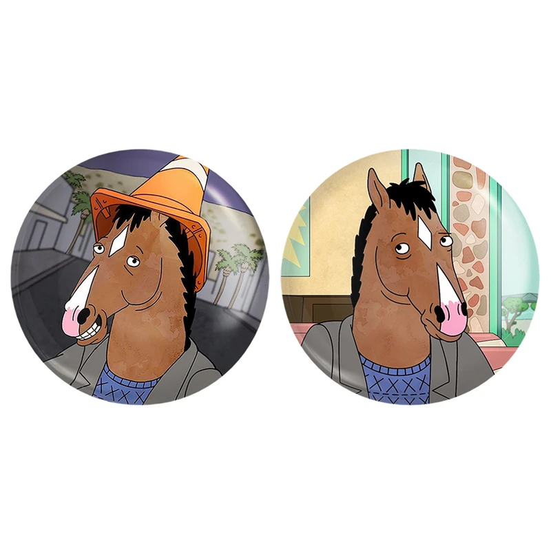 مگنت خندالو مدل Bojack Horseman کد 11351140 مجموعه 2 عددی