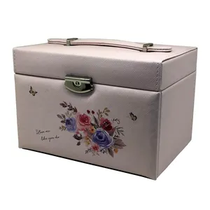 جعبه جواهرات مدل flower کد 1587D