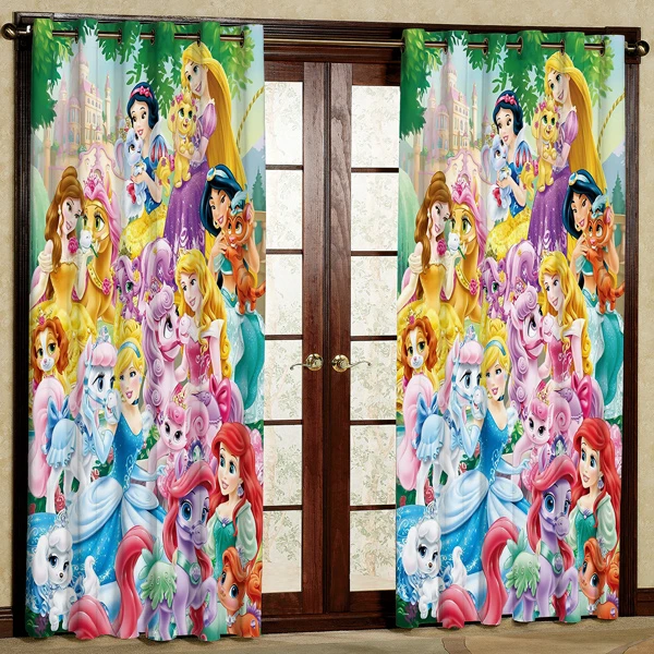 پرده مخمل پانچی کد 6122 سایز 280x140 سانتی متر
