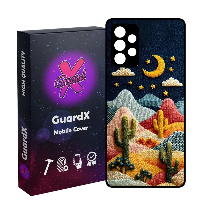 کاور گارد ایکس طرح کاکتوس مدل 10954 مناسب برای گوشی موبایل سامسونگ Galaxy A32 4G
