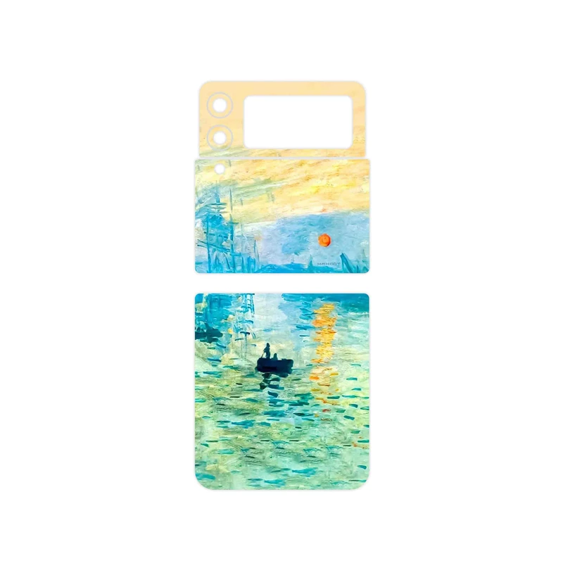 برچسب پوششی ماهوت مدل Impression of Monet مناسب برای گوشی موبایل سامسونگ Galaxy Z Flip3 5G