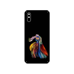 MAHOOT Rainbow Hair Digital Art Cover Sticker for Honor 9A