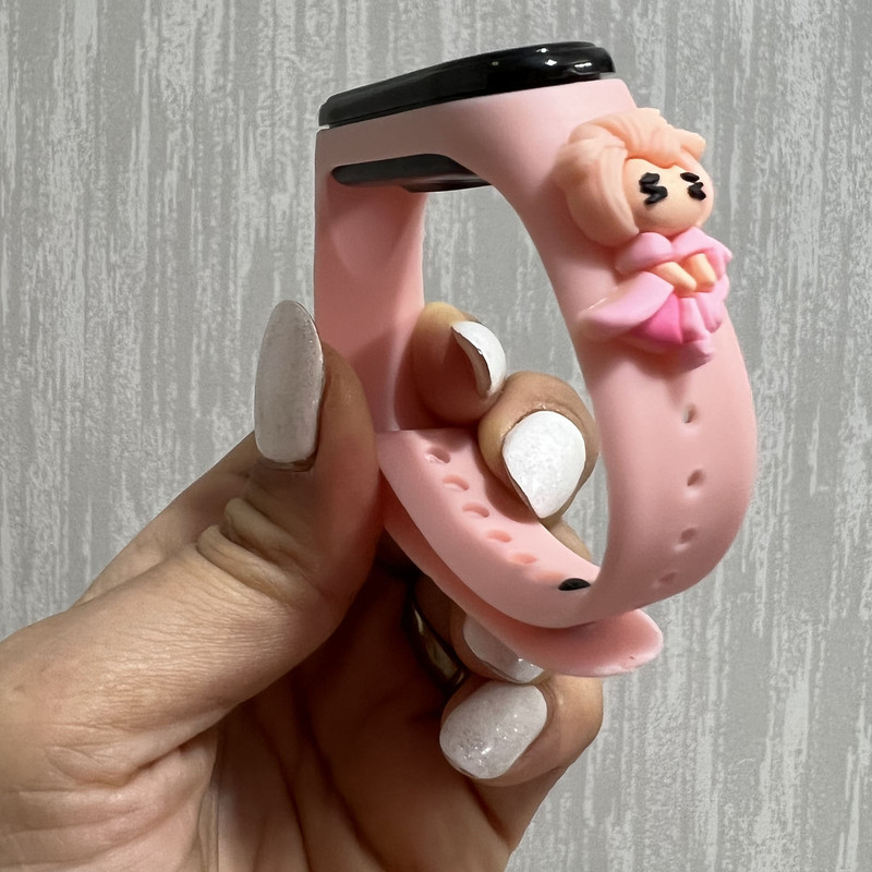 ساعت مچی دیجیتال بچگانه مدل ضد آب سیلیکونی طرح دخترک مرلین PIN کد G MERLIN