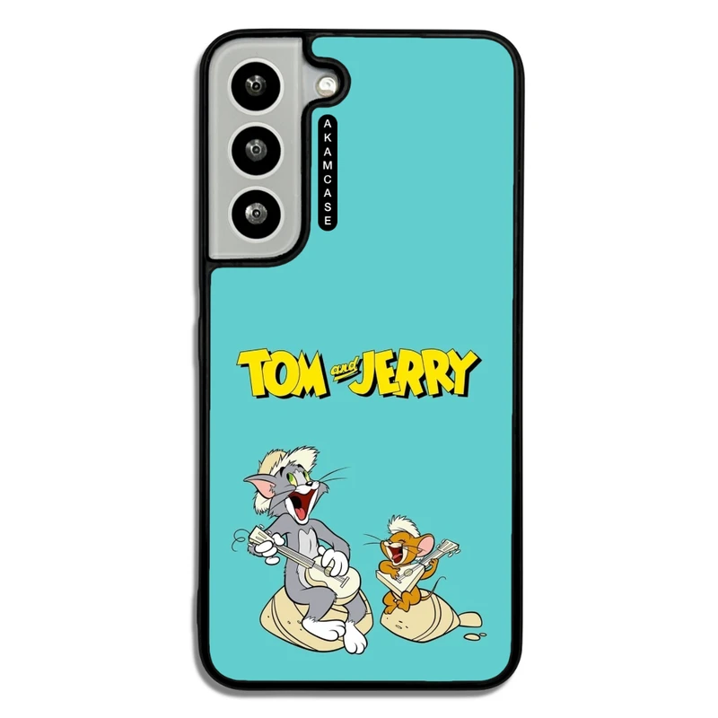 کاور آکام مدل AMC-WSGS22-TOM & JERRY3 مناسب برای گوشی موبایل سامسونگ Galaxy S22
