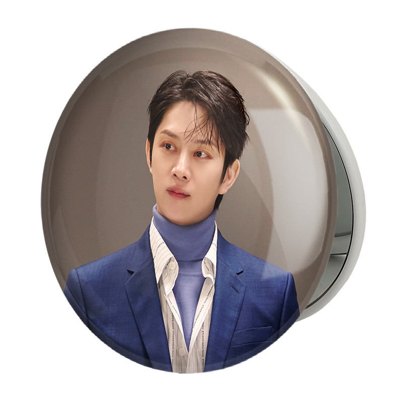 آینه جیبی خندالو طرح هیچول گروه سوپر جونیور Super Junior مدل تاشو کد 12192 