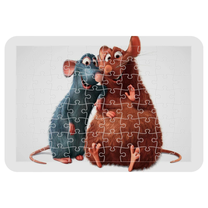 پازل 54 تکه مدل CHB1854 طرح انیمیشن موش سرآشپز راتاتویی