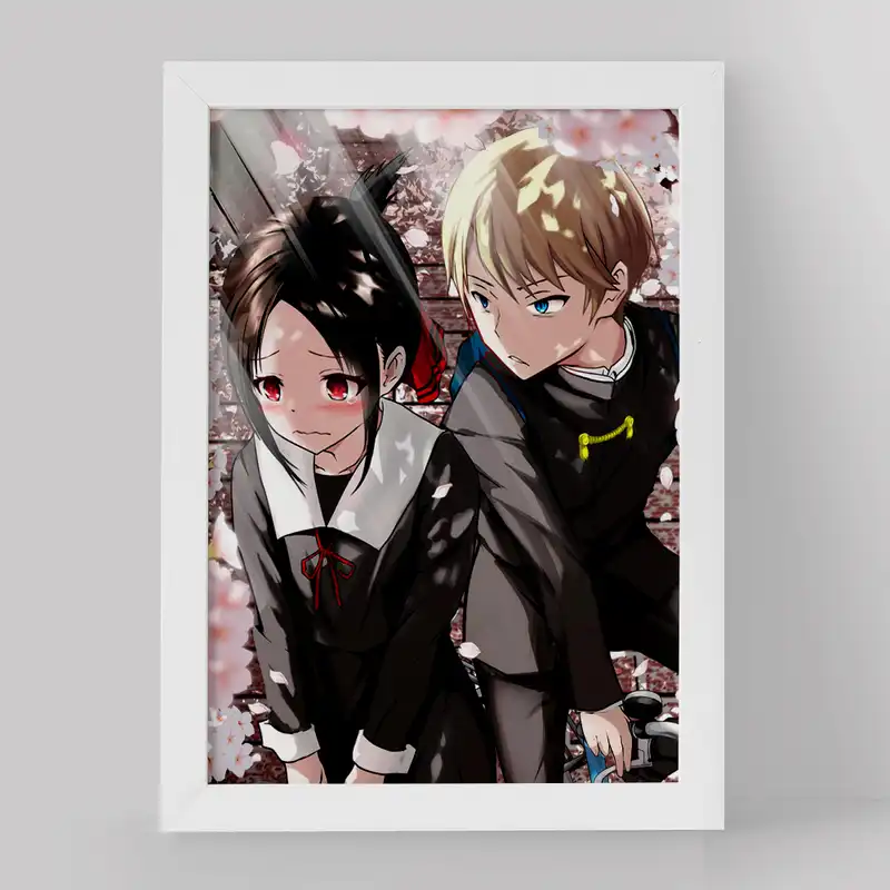 تابلو خندالو مدل میوکی و کاگویا انیمه کاگویا ساما کد 15984