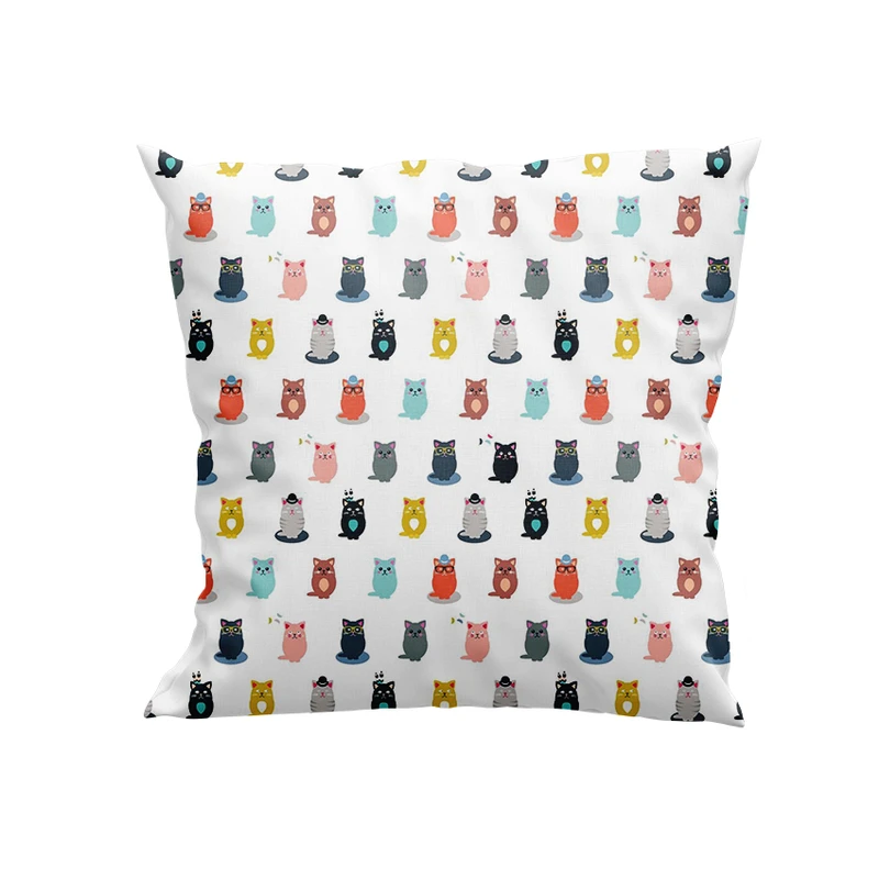 کوسن پاد آفرین مدل گربه ها کد DKK1135