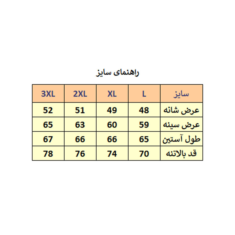 کاپشن مردانه مدل M3855