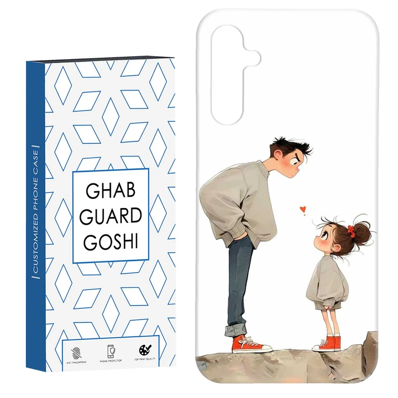 کاور قاب گارد گوشی طرح دخترانه کد Dimo-893 مناسب برای گوشی موبایل سامسونگ Galaxy A14