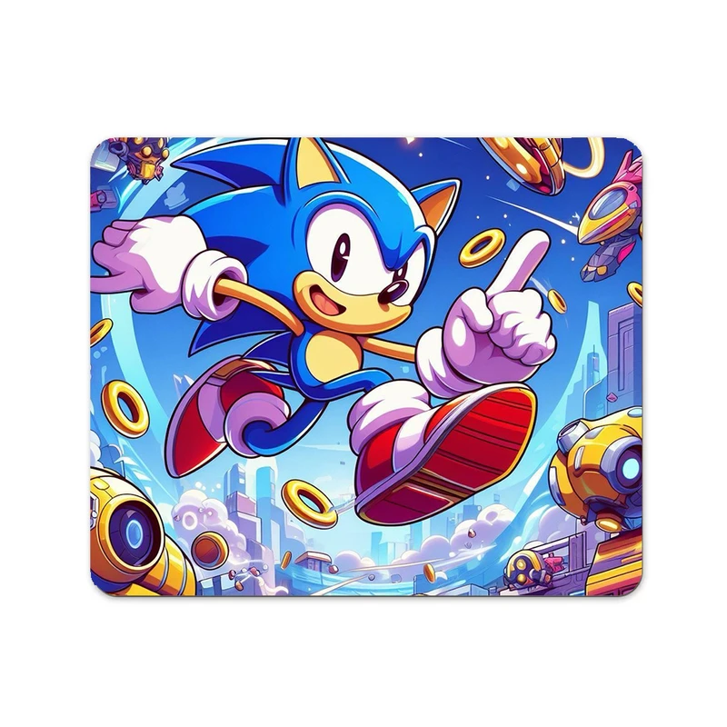 ماوس پد پاد آفرین طرح سونیک کد 803 سایز 19*24 سانتی متر