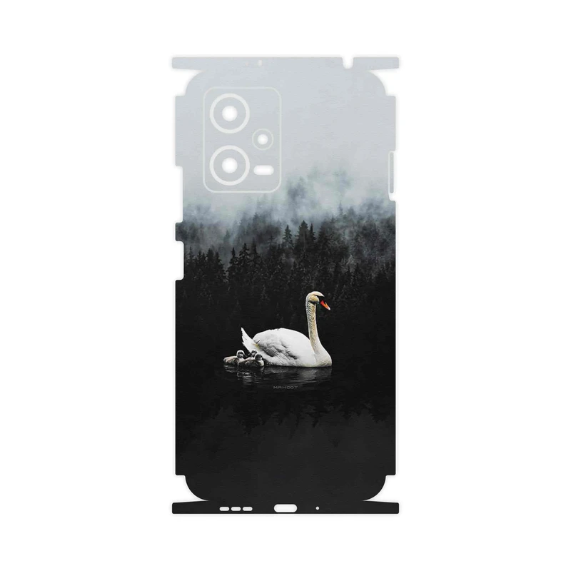 برچسب پوششی ماهوت مدل Swan_Lake-FullSkin مناسب برای گوشی موبایل شیائومی Redmi Note 12 5G