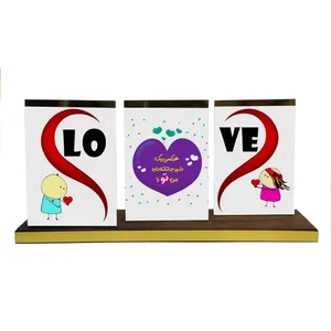 استند رومیزی تزیینی مدل طرح عاشقانه دلبر جان کد ST-09