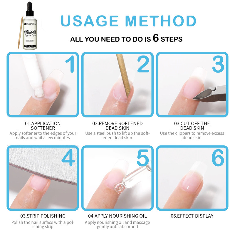 محلول کوتیکول ریموور ناخن مونیمار مدل CALCIUM BASE حجم 60 میلی لیتر