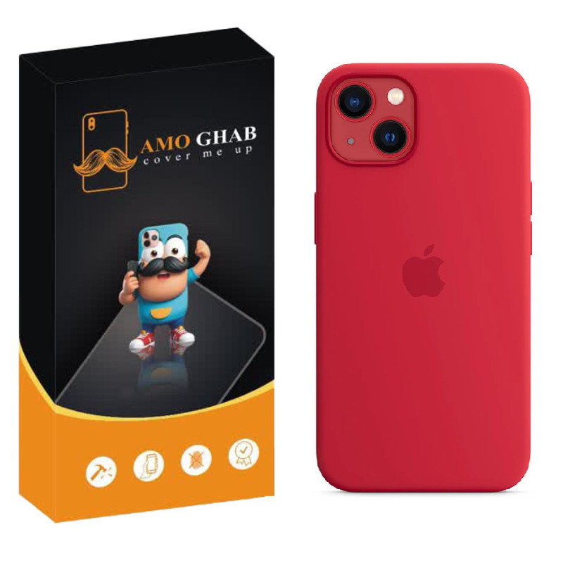 کاور عمو قاب مدل سیلیکونی پاک کنی مناسب برای گوشی موبایل اپل iPhone 13