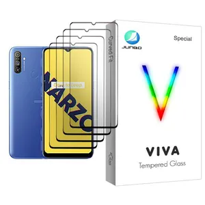 Junbo Viva Glass MIX004 Screen Protector For Realme Narzo 10A Pack Of 4