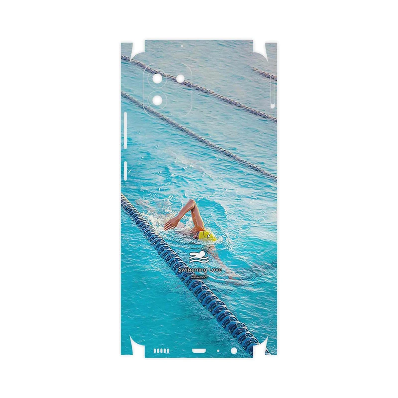 برچسب پوششی ماهوت مدل Swimming-FullSkin مناسب برای گوشی موبایل سامسونگ Galaxy A03