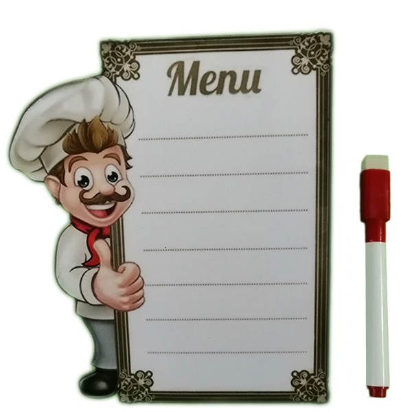 تخته وایت برد کد 17 سایز 20x16 سانتی متر به همراه ماژیک