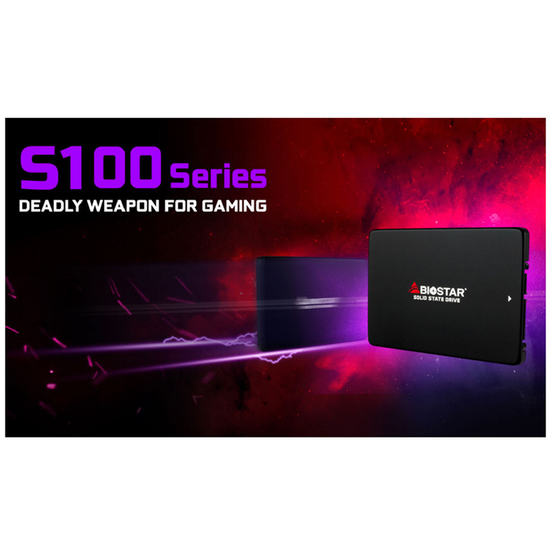 اس اس دی اینترنال بایوستار مدل S100 ظرفیت 256 گیگابایت