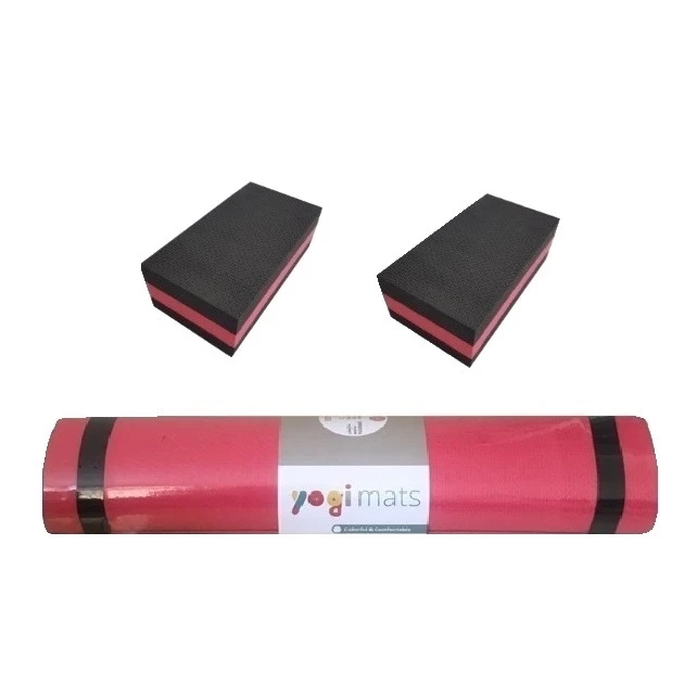 عکس شماره 9 : زیرانداز یوگا مدل یوگیمتس tx ضخامت 7 میلی متر به همراه آجر یوگا مجموعه 3 عددی