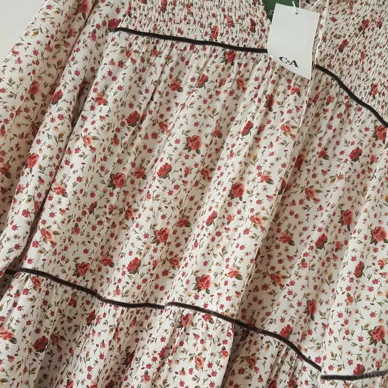 پیراهن زنانه سی اند ای مدل flower garden