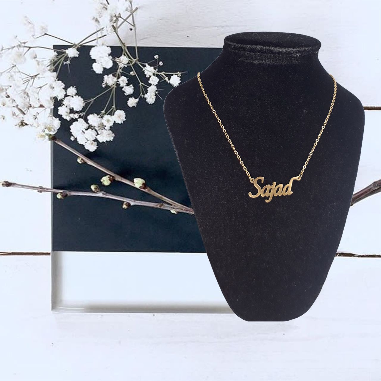 گردنبند زنانه آی جواهر مدل سجاد کد M31 -  - 5