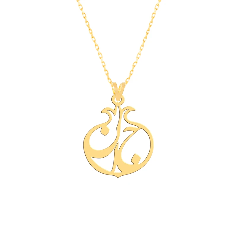 گردنبند طلا 18 عیار زنانه فرشته مدل انار یلدا WNLZ-000659