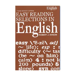 کتاب easy reading selections in english اثر robert j.dixson انتشارات رهنما