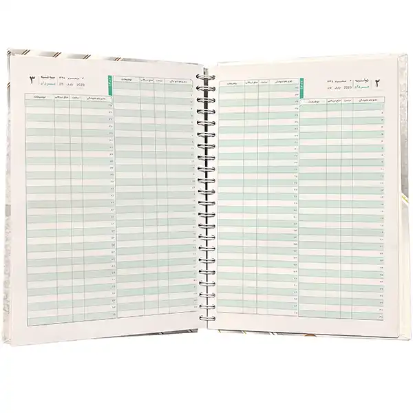 سالنامه سال 1402 مدل نوبت دهی