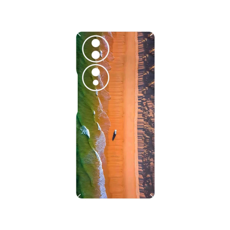 برچسب پوششی ماهوت مدل Beach and Green Sea مناسب برای گوشی موبایل آنر 70