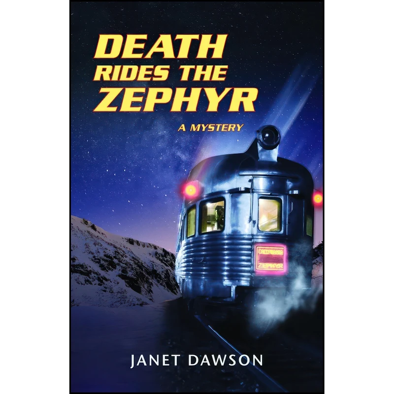 کتاب Death Rides the Zephyr اثر Janet Dawson انتشارات Perseverance Press