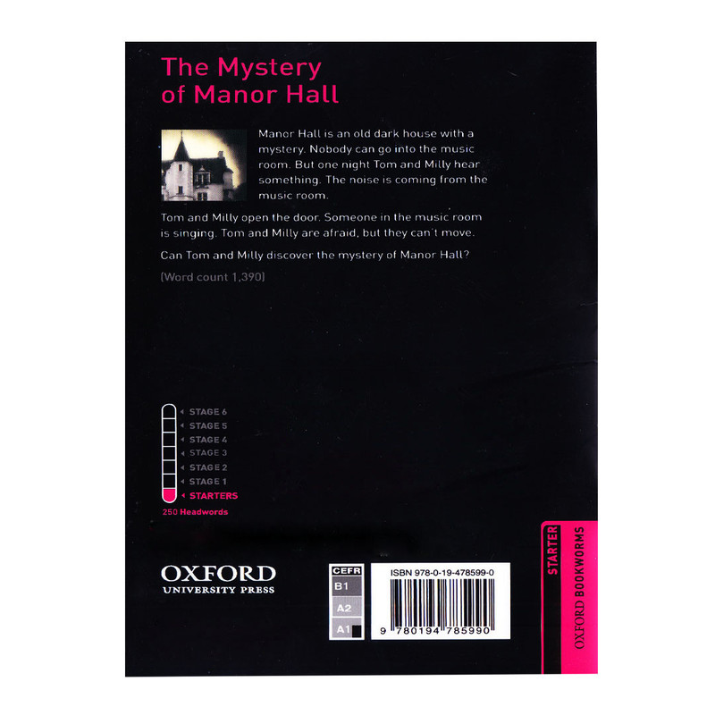 کتاب Oxford Bookworms The Mystery Of Manor Hall اثر Jane Cammack انتشارات الوندپویان کتاب Oxford Bookworms The Mystery Of Manor Hall اثر Jane Cammack انتشارات الوندپویان