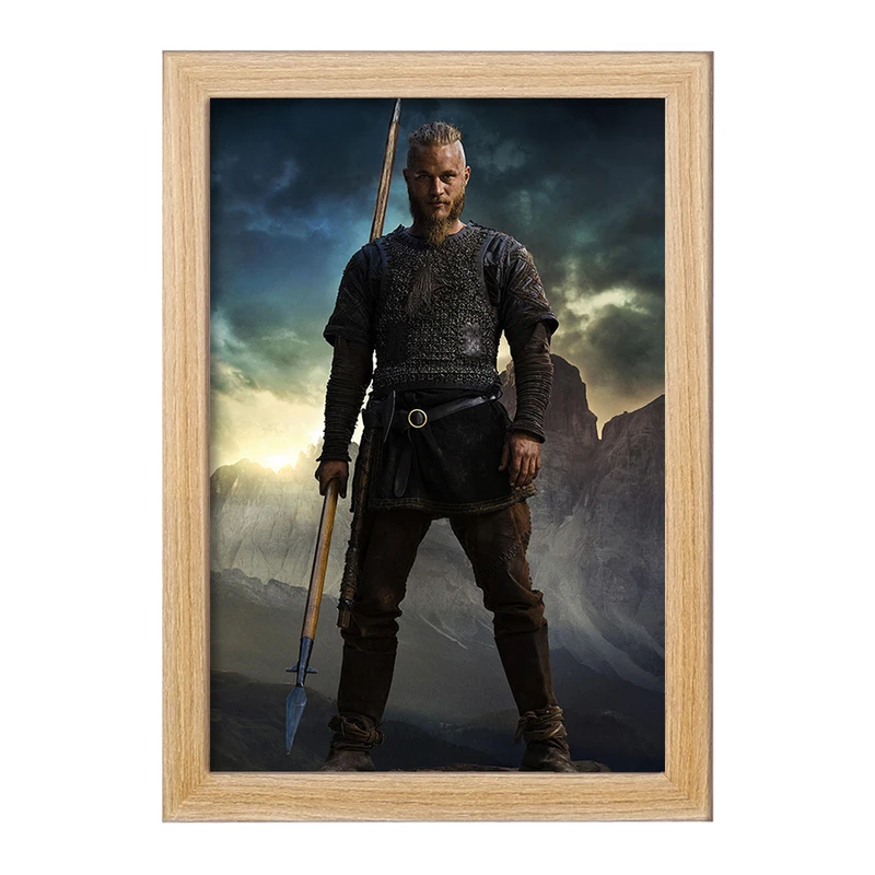 تابلو خندالو مدل رگنار سریال وایکینگ ها Vikings کد 29109