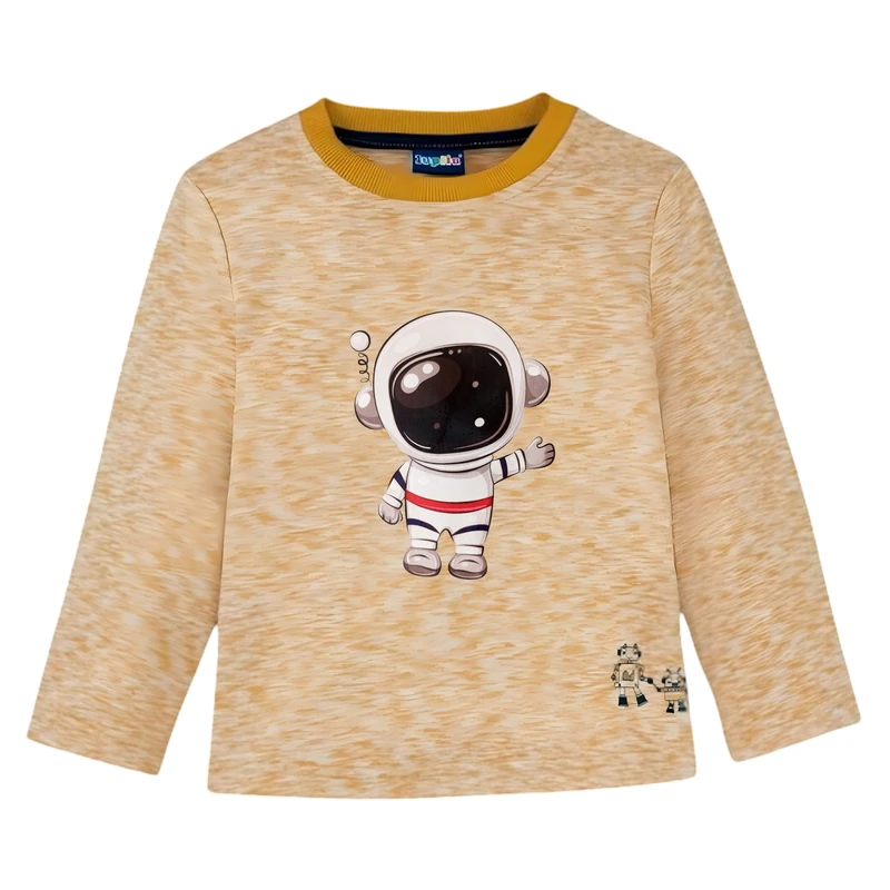 تی شرت آستین بلند بچگانه لوپیلو مدل فضانورد 001