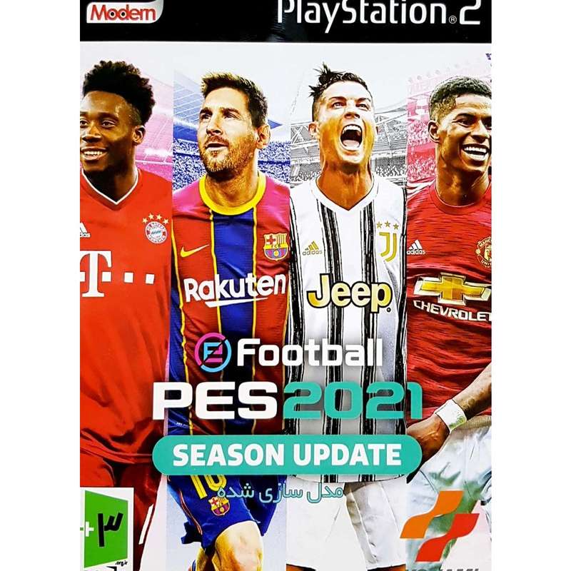 بازی PES 2021 مخصوص PS2