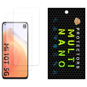 Multi Nano X-S2N Model Transparent Screen Protector Suitable For Xiaomi Mi 10T 5G Mobile Phone Pack Of 2