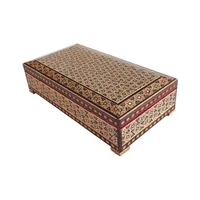 جعبه جواهرات خاتم کاری کد 10