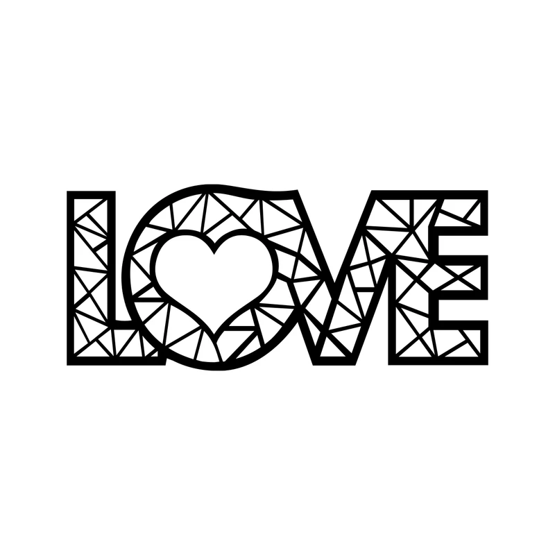 استیکر ناویا طرح LOVE