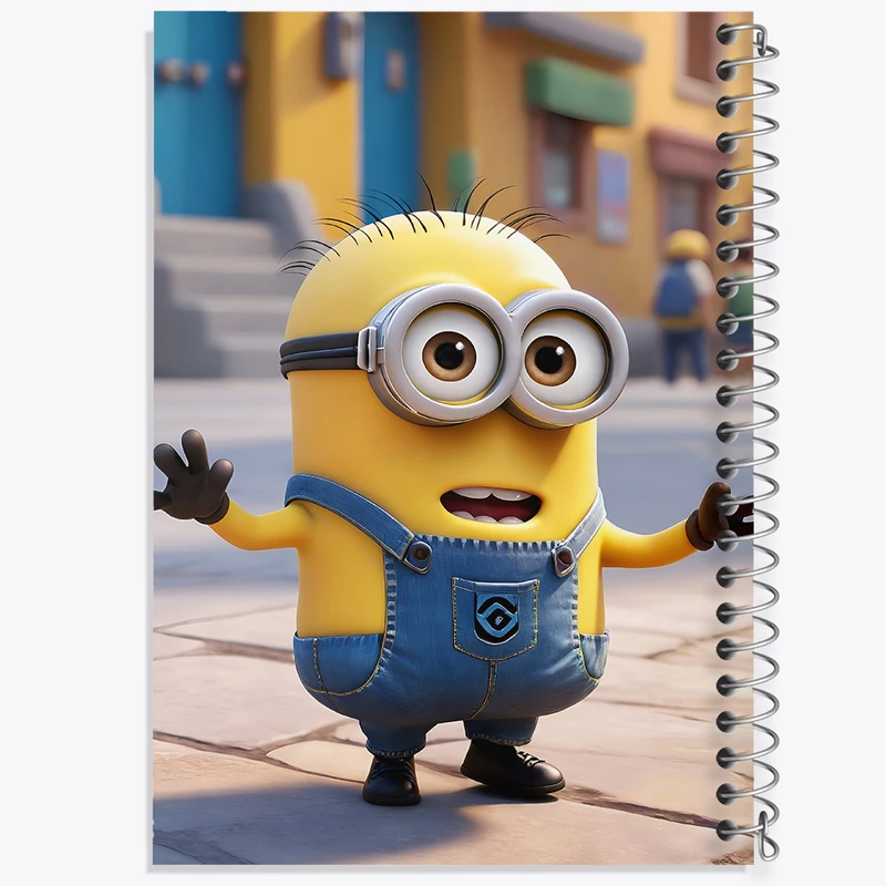 دفتر نقاشی 50 برگ خندالو طرح مینیون ها (Minions) کد F6096