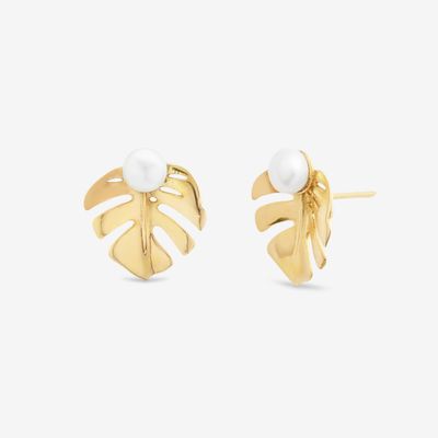 گوشواره میخی طلا 18 عیار زنانه تاج مدل A279