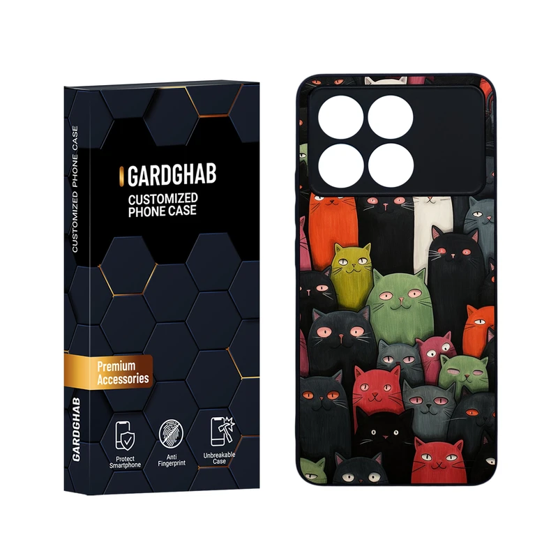 کاور گارد قاب مدل فانتزی مناسب برای گوشی موبایل شیائومی Redmi K70 / K70 Pro / Poco F6 Pro 5G