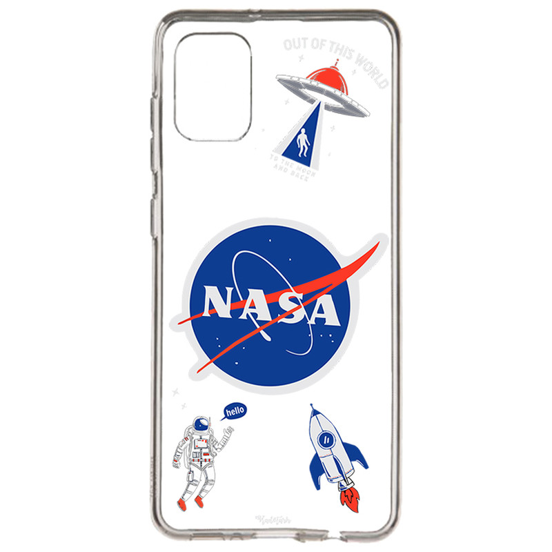 کاور طرح Nasa مناسب برای گوشی موبایل سامسونگ Galaxy A31