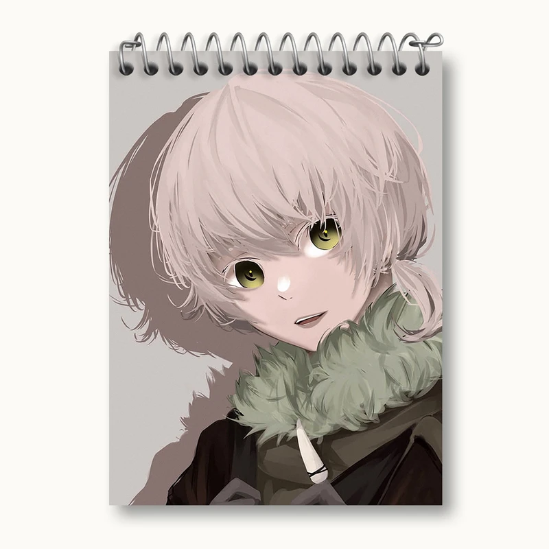 دفتر یادداشت 50 برگ خندالو مدل فوشی انیمه به تو ای ابدی کد 15700