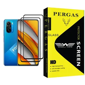 Waily Nice Pergas Glass MIX002 Screen Protector For Xiaomi Poco F3 Pack Of 2