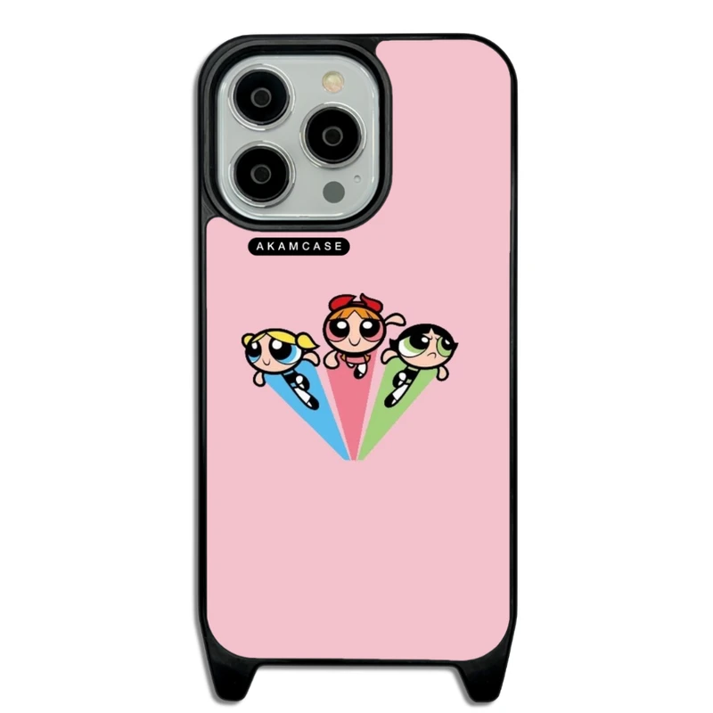 کاور آکام مدل AMCWLA13PRO-POWER PUFF GIRLS10  مناسب برای گوشی موبایل اپل iPhone 13 Pro