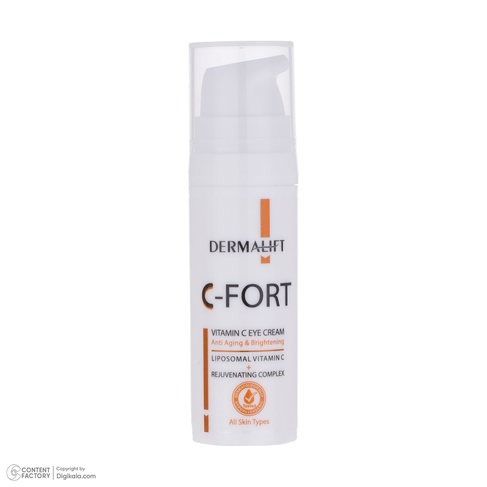 کرم دور چشم درمالیفت مدل C-FORT حجم 15 میلی لیتر -  - 2